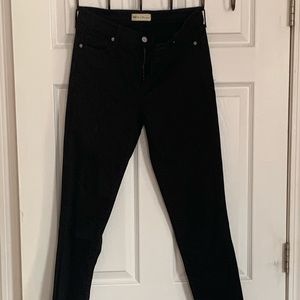 True Black Gap Skinny Jeans